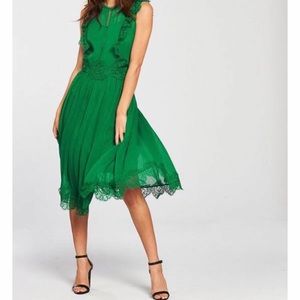 Ted Baker lace midi dress